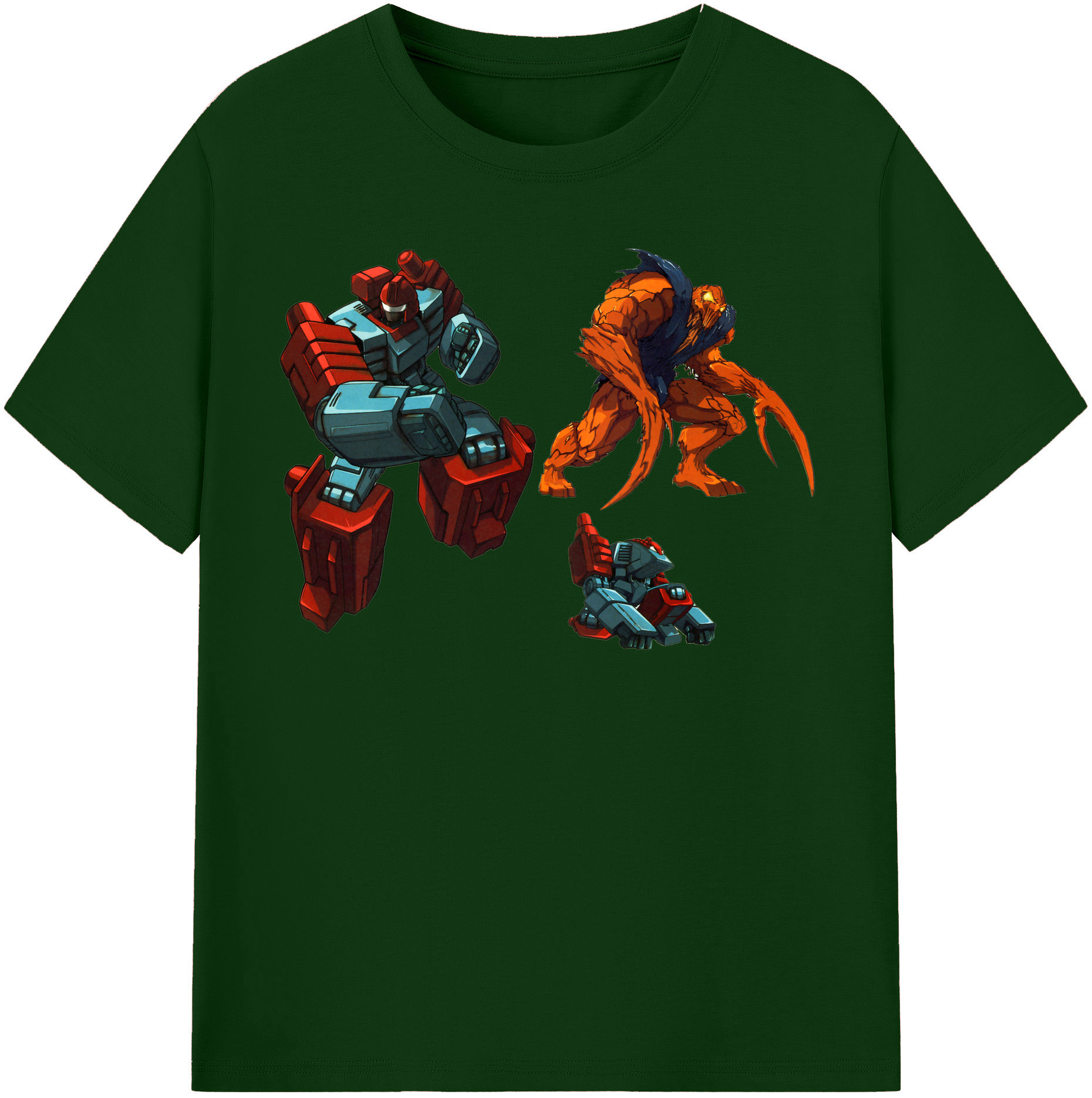 （画像用）  綿100％半袖Tシャツ（フロントプリント）